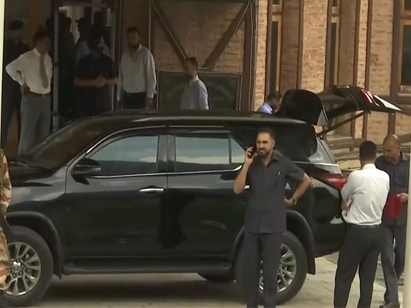 JK Cabinet members at Pahalgam club for cabinet meeting (Photo/ANI)