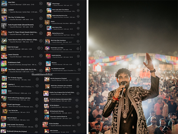 Kaushik Bharwad rises as a global music sensation with his unique sound and soulful melodies