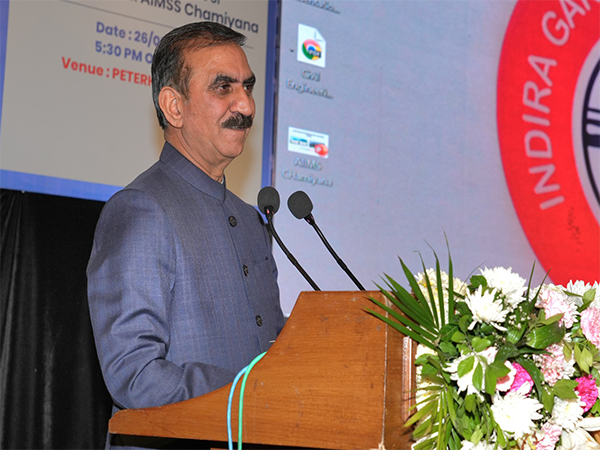 Himachal Pradesh Chief Minister Sukhwinder Singh Sukhu. (Photo/ANI)