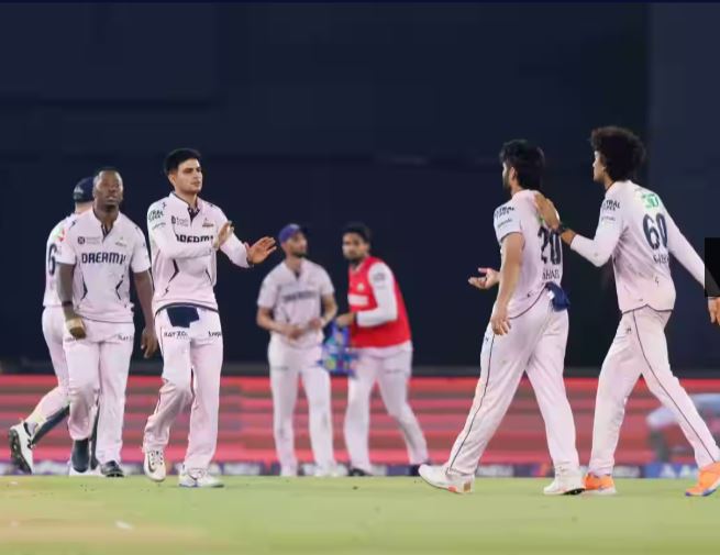 Gujarat Titans team during IPL 2025 (Image: IPL)