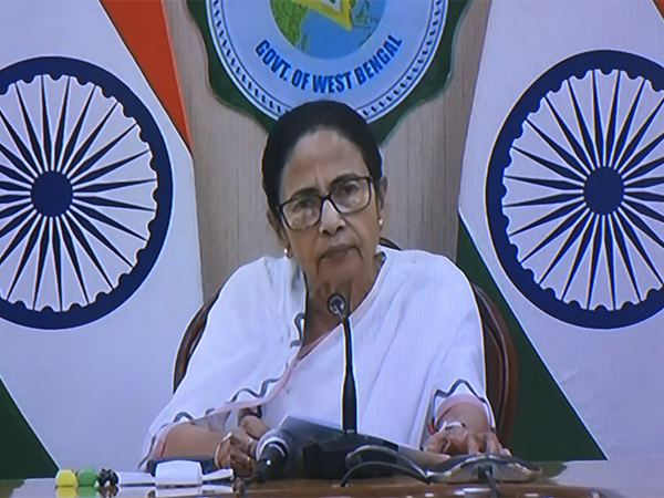 West Bengal Chief Minister Mamata Banerjee at the press conference. (Photo/ANI)