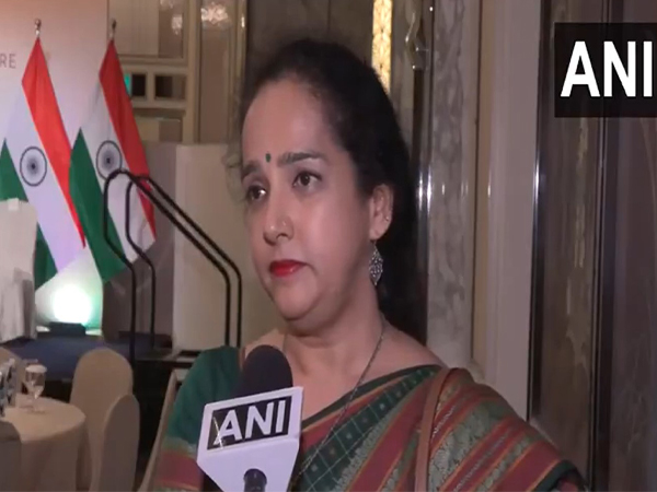 Vaishali Bhatt, a member of the Indian diaspora (Photo: ANI)