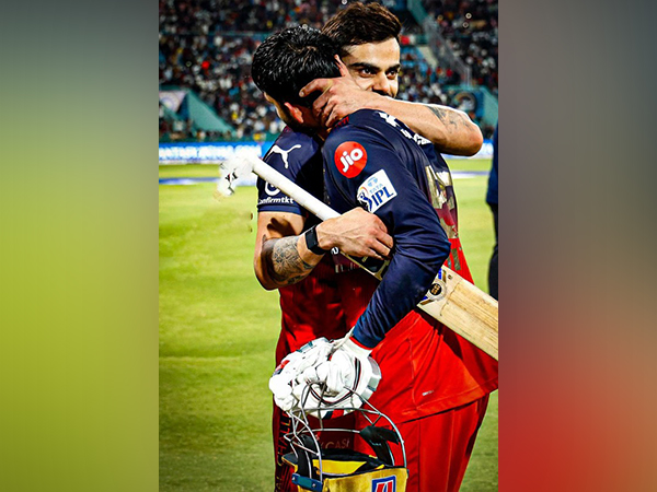 Jitesh Sharma and Virat Kohli (Photo: @RCBTweets/X) 