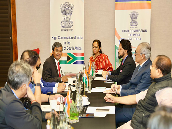 High Commissioner Prabhat Kumar briefs Supriya Sule-led delegation on India-South Africa relations (Photo/X@hci_pretoria) High Commissioner Prabhat Kumar briefs Supriya Sule-led delegation on India-South Africa relations (Photo/X@hci_pretoria)