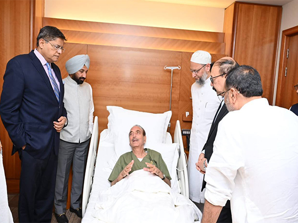 Ghulam Nabi Azad hospitalised in Kuwait (Photo/X@PandaJay)