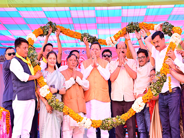 CM Dhami inaugurated Gaja Ghantakarna Mahotsav (Photo/ANI) CM Dhami inaugurated Gaja Ghantakarna Mahotsav (Photo/ANI)