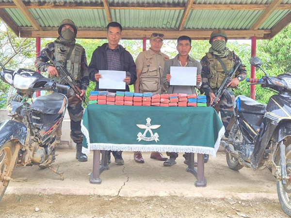 758 grams of heroin seized in Mizoram (Image: X @official_dgar)