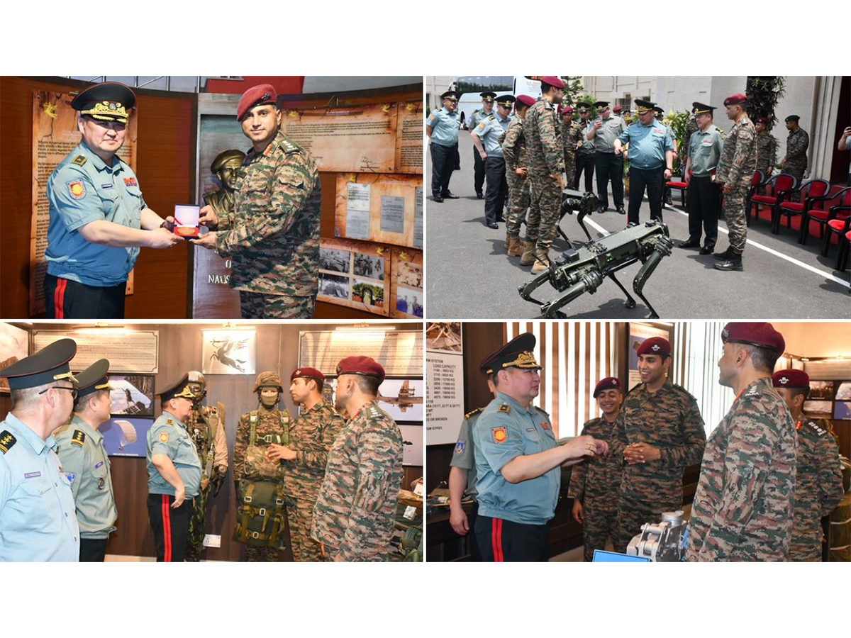 Mongolian Army delegation visits Shatrujeet Brigade under Surya Command (Photo/@suryacommand) Mongolian Army delegation visits Shatrujeet Brigade under Surya Command (Photo/@suryacommand)