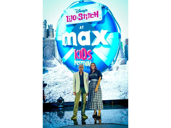 Neha Dhupia teams up with Sumit Chandna for a fun-filled day at the Max Kids Festival!