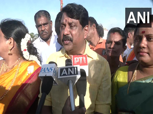  Tamil Nadu BJP President Nainar Nagenthiran. (Photo/ANI)
