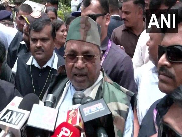 Karnataka Chief Minister Siddaramaiah. (Photo/ANI)