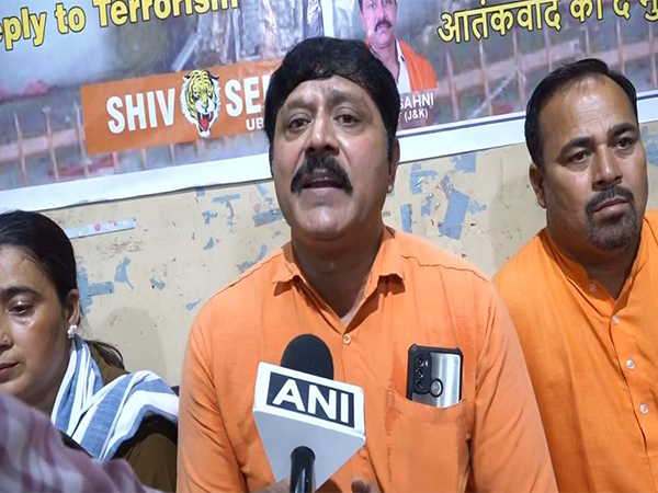 Shiv Sena (UBT) J&K President Manish Sahani (Photo/ANI) Shiv Sena (UBT) J&K President Manish Sahani (Photo/ANI)