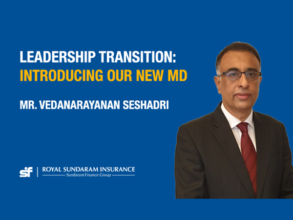 Royal Sundaram Appoints Vedanarayanan Seshadri As The New Managing Director