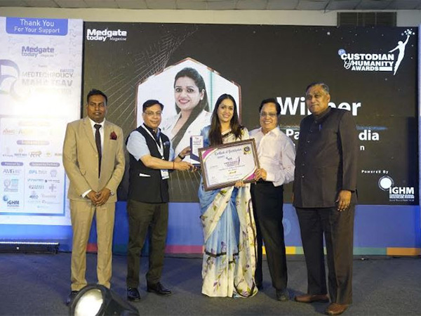 Dr. Payal Kanodia Honoured with ‘Custodian of Humanity Award 2025’ for Outstanding Contributions to Social Impact and Healthcare