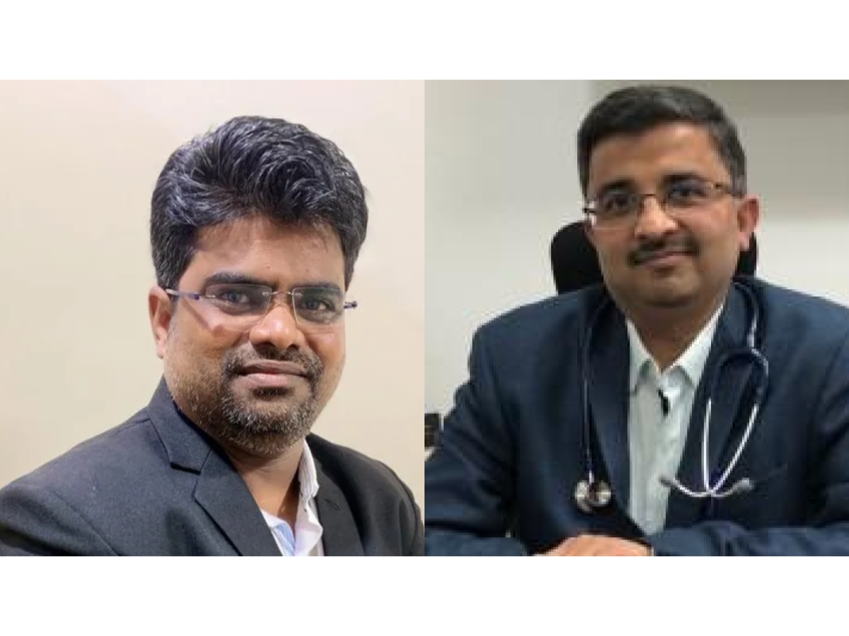(L to R) Dr. Vijay Malshikare, Consultant Hand Surgeon, and Dr. Sagar Lad, Paediatric Consultant, Jehangir Hospital