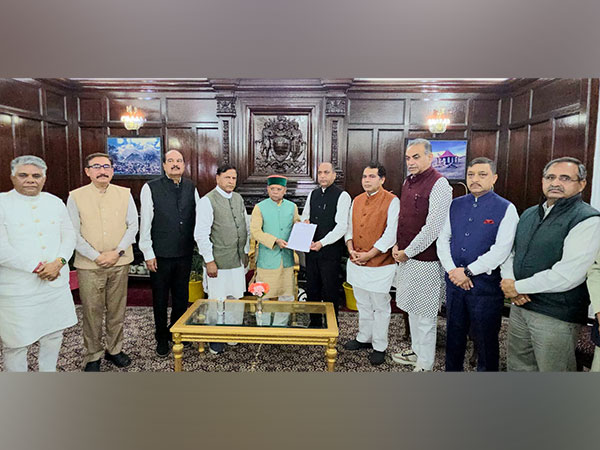 Jairam Thakur and BJP leaders with state Governor (Image: X @BJP4Himachal) Jairam Thakur and BJP leaders with state Governor (Image: X @BJP4Himachal)