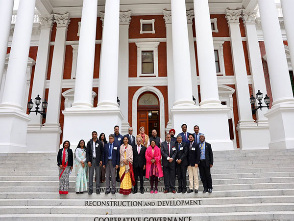 All-Party Parliamentary delegation, led by NCP-SCP MP Supriya Sule interacts with South Africa MPs (Image: X@hci_pretoria) All-Party Parliamentary delegation, led by NCP-SCP MP Supriya Sule interacts with South Africa MPs (Image: X@hci_pretoria)