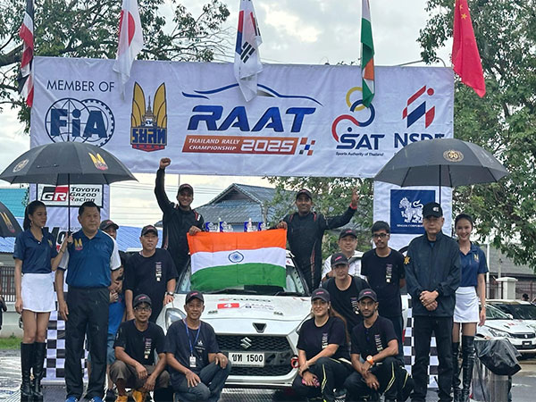 Jason Saldanha and PVS Murthy in action during RAAT Rally of Thailand (Image: RAAT) Jason Saldanha and PVS Murthy in action during RAAT Rally of Thailand (Image: RAAT)