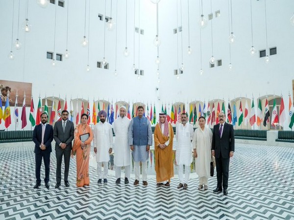 All-oarty delegation meets Saudi Arabia's Minister of State Adel Al-Jubeir (Image Credit: X/@IndianEmbRiyadh)