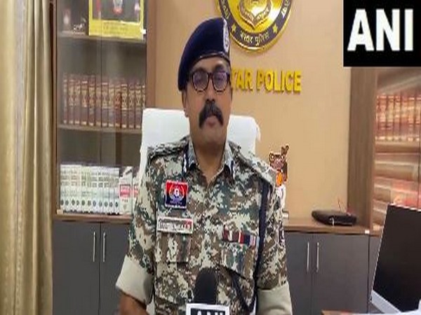 Inspector General (IG) of police, Bastar, P Sundarraj (Photo/ANI) Inspector General (IG) of police, Bastar, P Sundarraj (Photo/ANI)