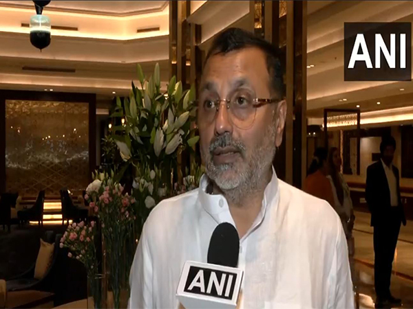 Bharatiya Janata Party (BJP) MP Nishikant Dubey (Photo/ ANI)