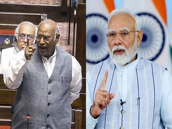 Mallikarjun Kharge and PM Modi (File Photo: ANI)