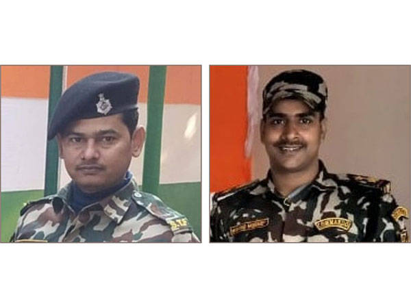Sub Inspector Mukund Murari and JC/1148 Vikas Kumar died in a  road accident (Photo/ANI)