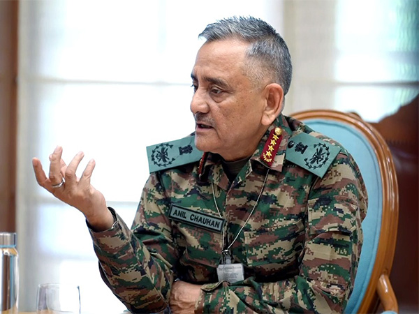 Chief of Defence Staff General Anil Chauhan (Photo/ANI)