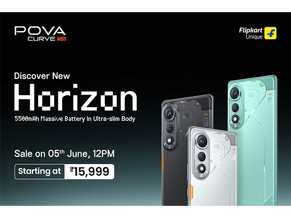 TECNO Unveils POVA Curve 5G — India-Tailored AI, Futuristic Curve Design and Unmatched 5G Signal Strength