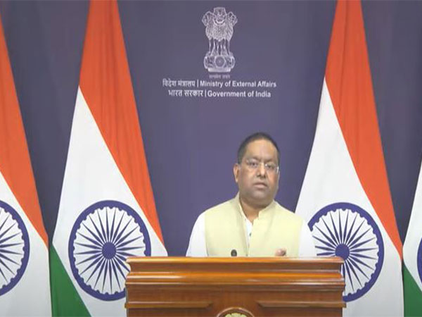MEA spokesperson Randhir Jaiswal (Image Credit: YouTube/MinistryofExternalAffairs)