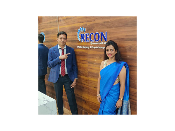 Dr. Vishal Patel & Dr. Aparna Patel at Recon Plastic Surgery & Physiotherapy Clinic, Malad, Mumbai
