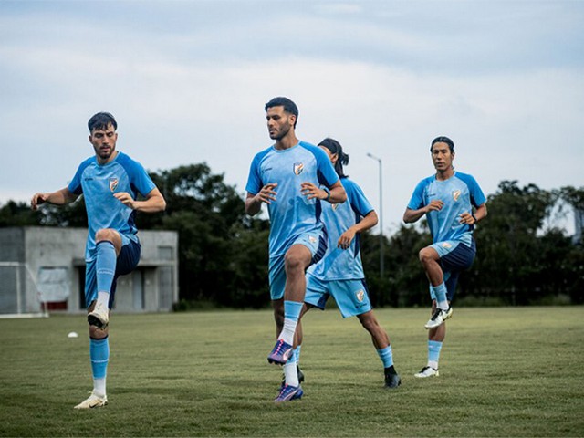Team India training (Photo- AIFF) Team India training (Photo- AIFF)