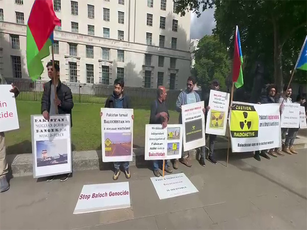 Free Baloch Movement marks Nuclear Test anniversary in London (Photo/ANI)