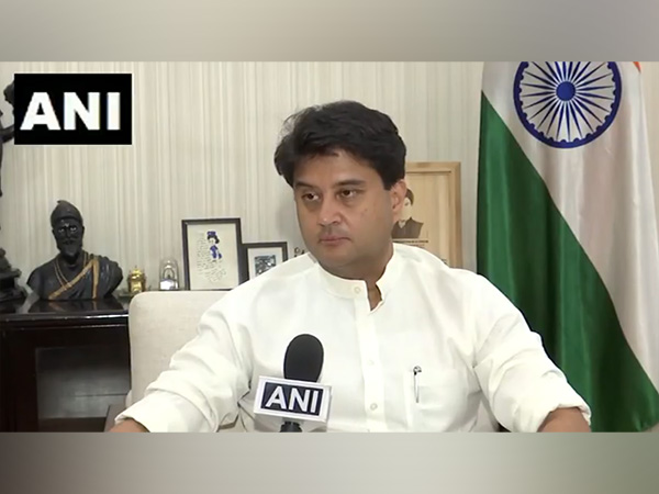 Union Minister for Communications and Development of North Eastern Region, Jyotiraditya Scindia (Photo/ANI)