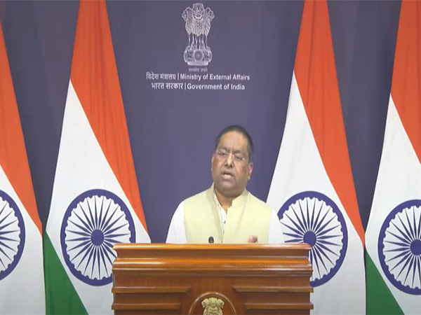 MEA Spokesperson Randhir Jaiswal (Photo/ YouTube @MEAIndia)