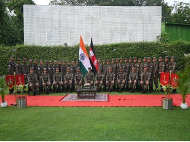 Indian Army contingent departs for India-Mongolia joint military exercise 'Nomadic Elephant' (Photo/PIB) Indian Army contingent departs for India-Mongolia joint military exercise 'Nomadic Elephant' (Photo/PIB)
