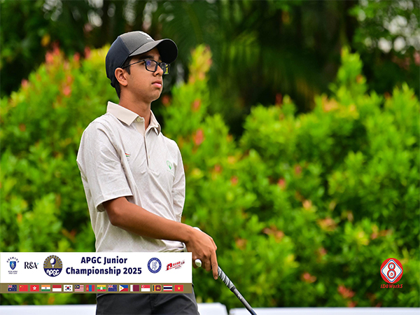 Ranveer Mitroo in action during Asia-Pacific Golf Confederation Junior Championship (Image: APGC) Ranveer Mitroo in action during Asia-Pacific Golf Confederation Junior Championship (Image: APGC)
