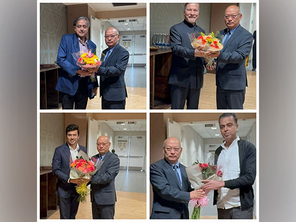 Members of all-party delegation in Colombia (Photo/X@indiaembbogota)