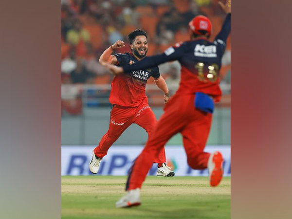 Suyash Sharma celebrating (Photo: @RCBTweets/X) 