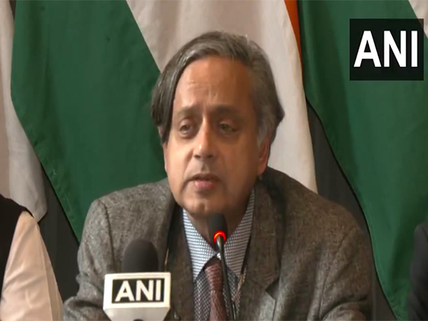  Congress MP Shashi Tharoor (Photo/ANI)