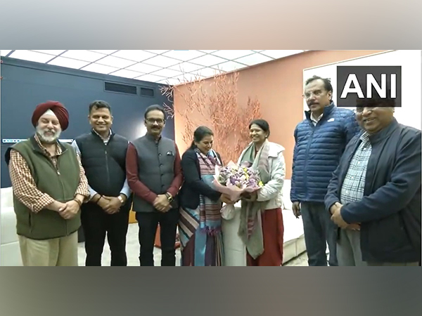 Multi party delegation arrives in Latvia (Photo: ANI)