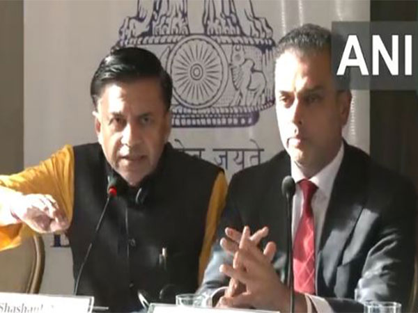 BJP MP Shashank Mani in Bogotá, Colombia (File Photo/ANI)