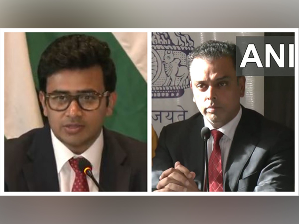 BJP MP Tejasvi Surya (on left) and Shiv Sena MP Milind Deora (on right) (Photo/ANI) BJP MP Tejasvi Surya (on left) and Shiv Sena MP Milind Deora (on right) (Photo/ANI)