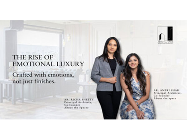 About the Space is a multidisciplinary design studio led by architects Aneri Shah and Richa Shetty