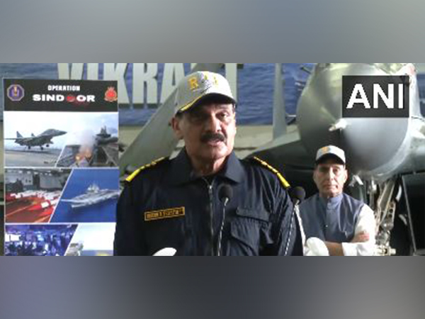 Chief of the Naval Staff Admiral Dinesh K Tripathi (Photo/ANI)