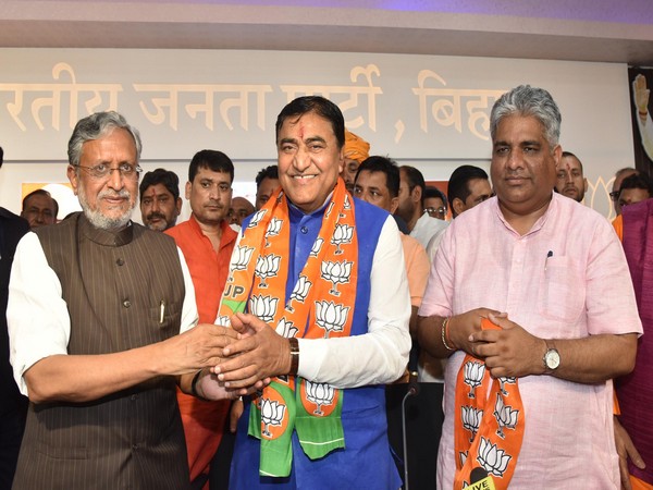 Bharatiya Janata Party (BJP) leader Mahachandra Prasad Singh (Photo/ANI) 