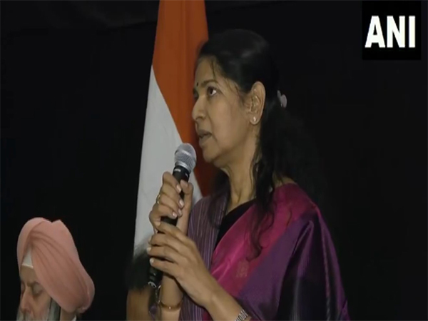  DMK MP Kanimozhi (Photo/ANI)