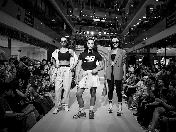 Models at the New Balance's Grey Days Fashion Show