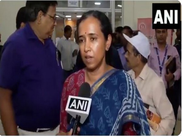Commissioner-cum-Secretary of the Health and Family Welfare Department of Odisha, Aswathy S. (Photo/ANI)