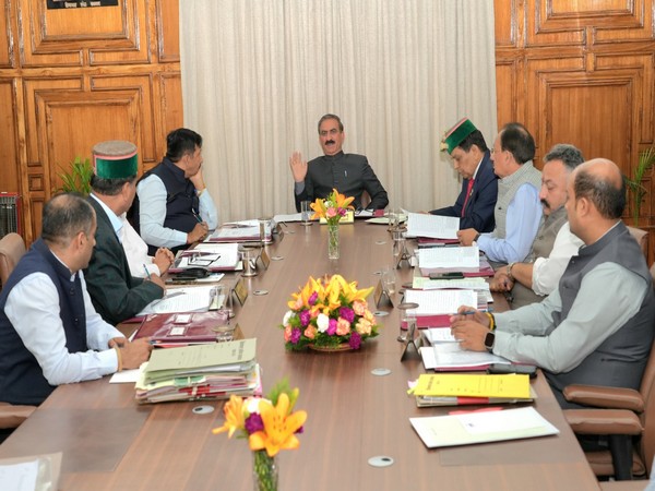 Himachal Pradesh Cabinet took key decisions under chairmanship of CM Sukhvinder Singh Sukhu (Photo/ANI) Himachal Pradesh Cabinet took key decisions under chairmanship of CM Sukhvinder Singh Sukhu (Photo/ANI)
